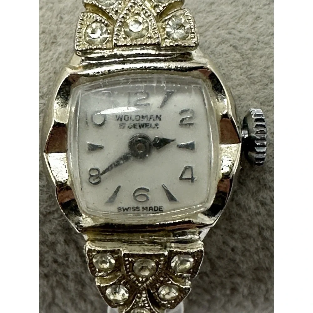 Woldman Swiss Made Manual Wind Working Ladies Watch 16MM 6